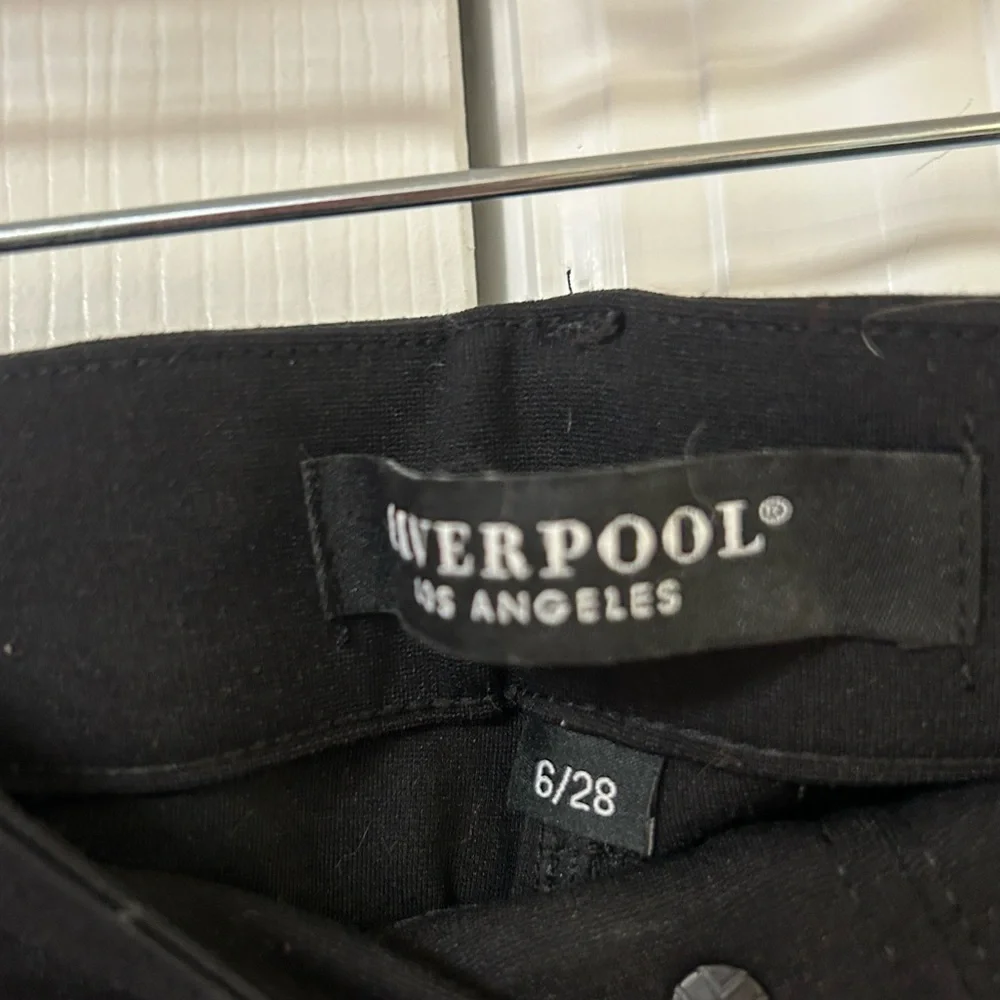 Liverpool Black Skinny Jeans Stretchy - Picture 4 of 7